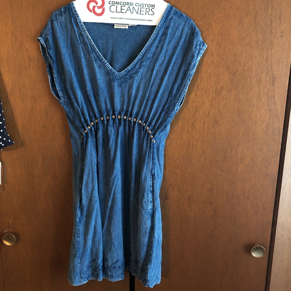 Raya Sun Cap Sleeve Dress